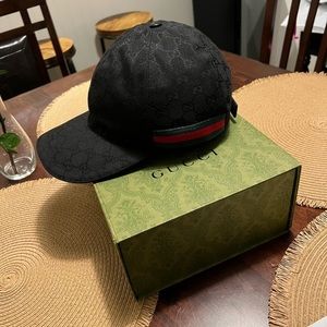 GUCCI ORIGINAL GG CANVAS BASEBALL HAT